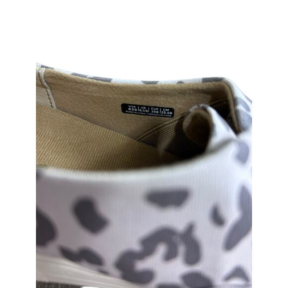 Spenco Khloe Kick Leopard Print Slip On Shoes Sz 8.5 B Comfort Footbed Sneakers - Picture 5 of 9